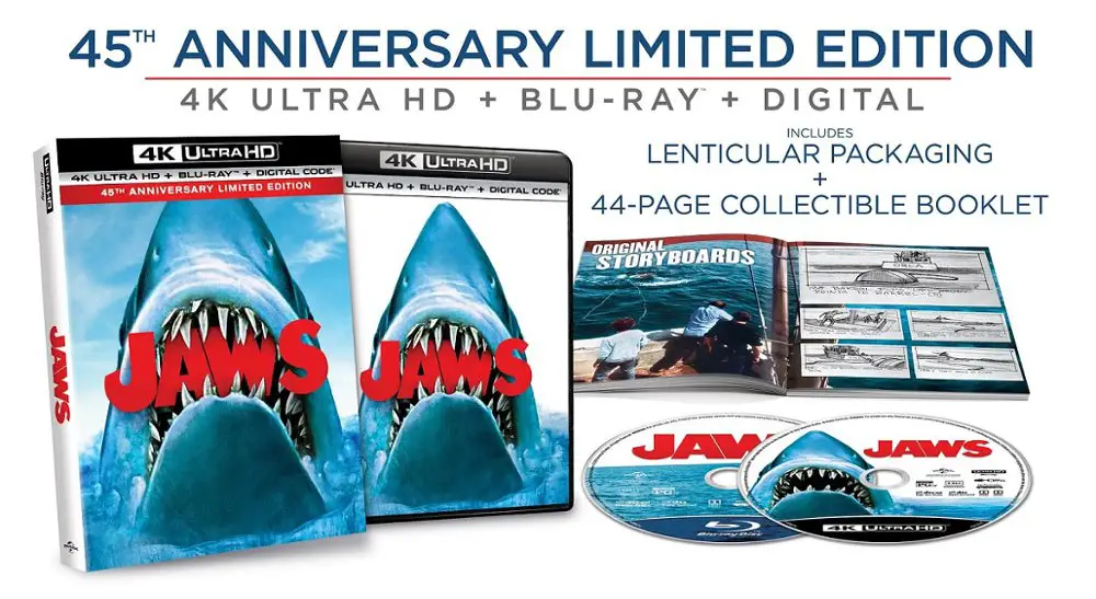 Jaws 4k Blu-ray open