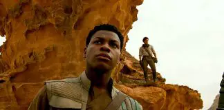 Oscar Isaac & John Boyega star in "Star Wars: The Rise of Skywalker" (2019) movie still