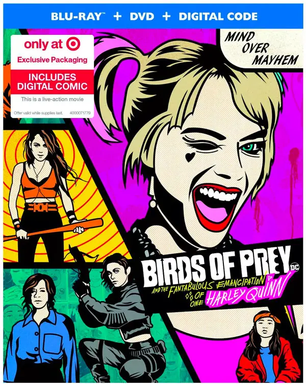 "Birds of Prey" Exclusive Target Blu-ray edition