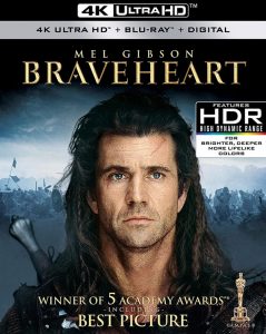 Braveheart (1995) 4k Bu-ray