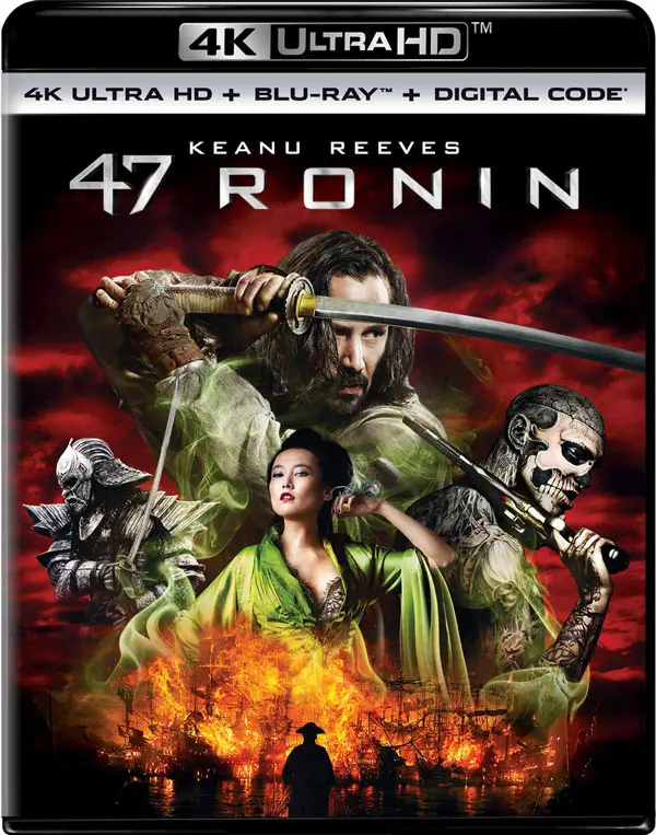 47 Ronin 4k Blu-ray case