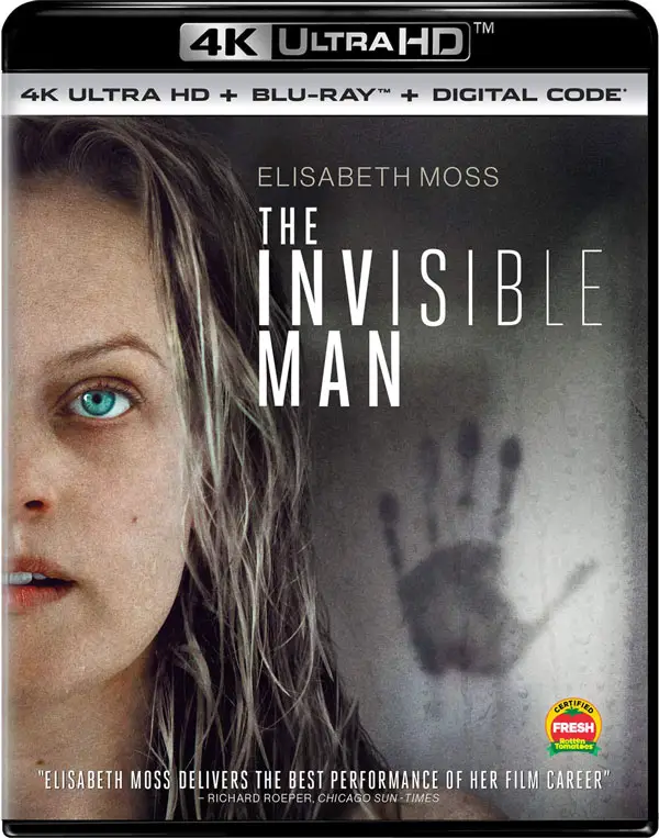 The Invisible Man 4k Blu-ray case