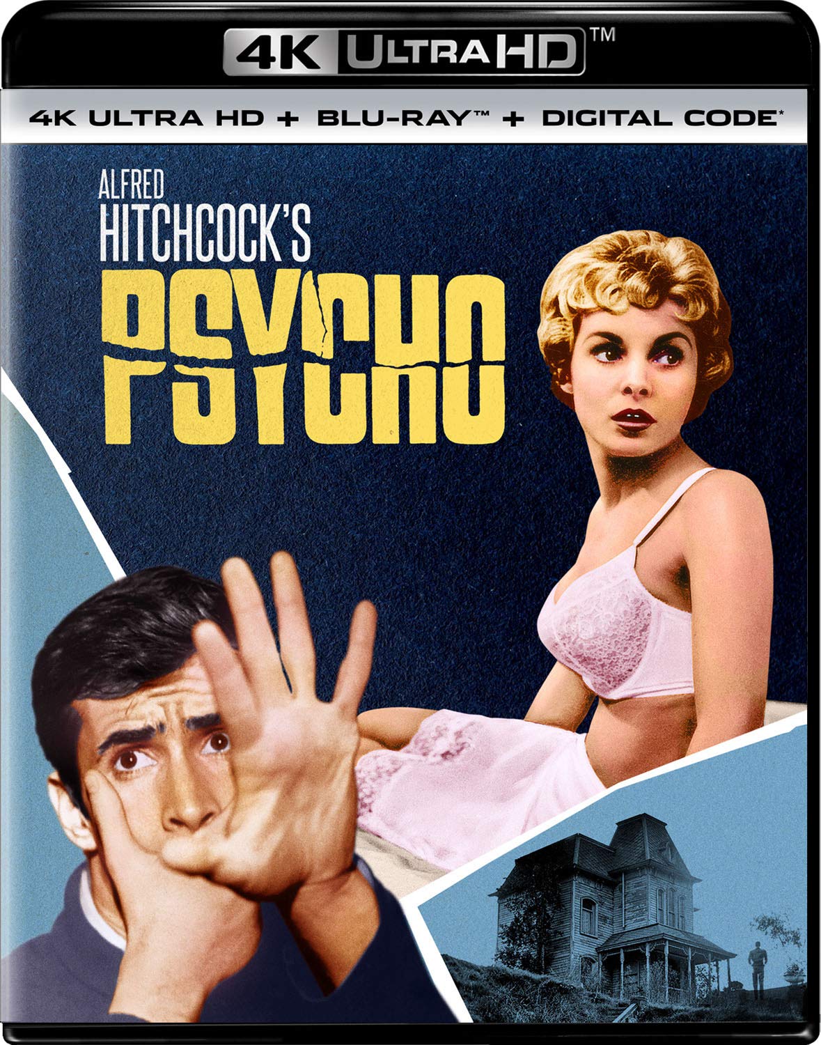 Psycho 1960 4k Blu-ray May 25, 2021 front