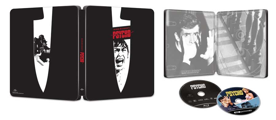 Psycho 4k Blu-ray SteelBook