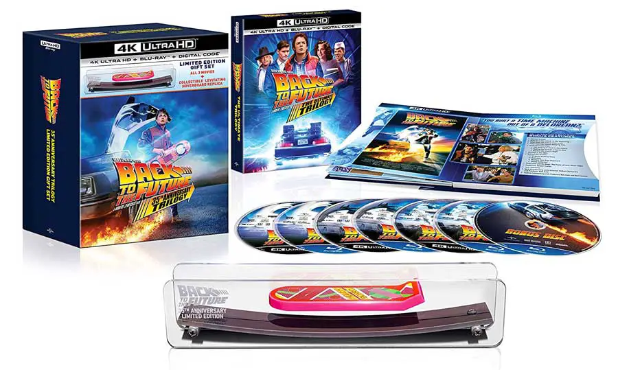 Back to the Future 35th Anniversary Trilogy 4k Blu-ray Giftset