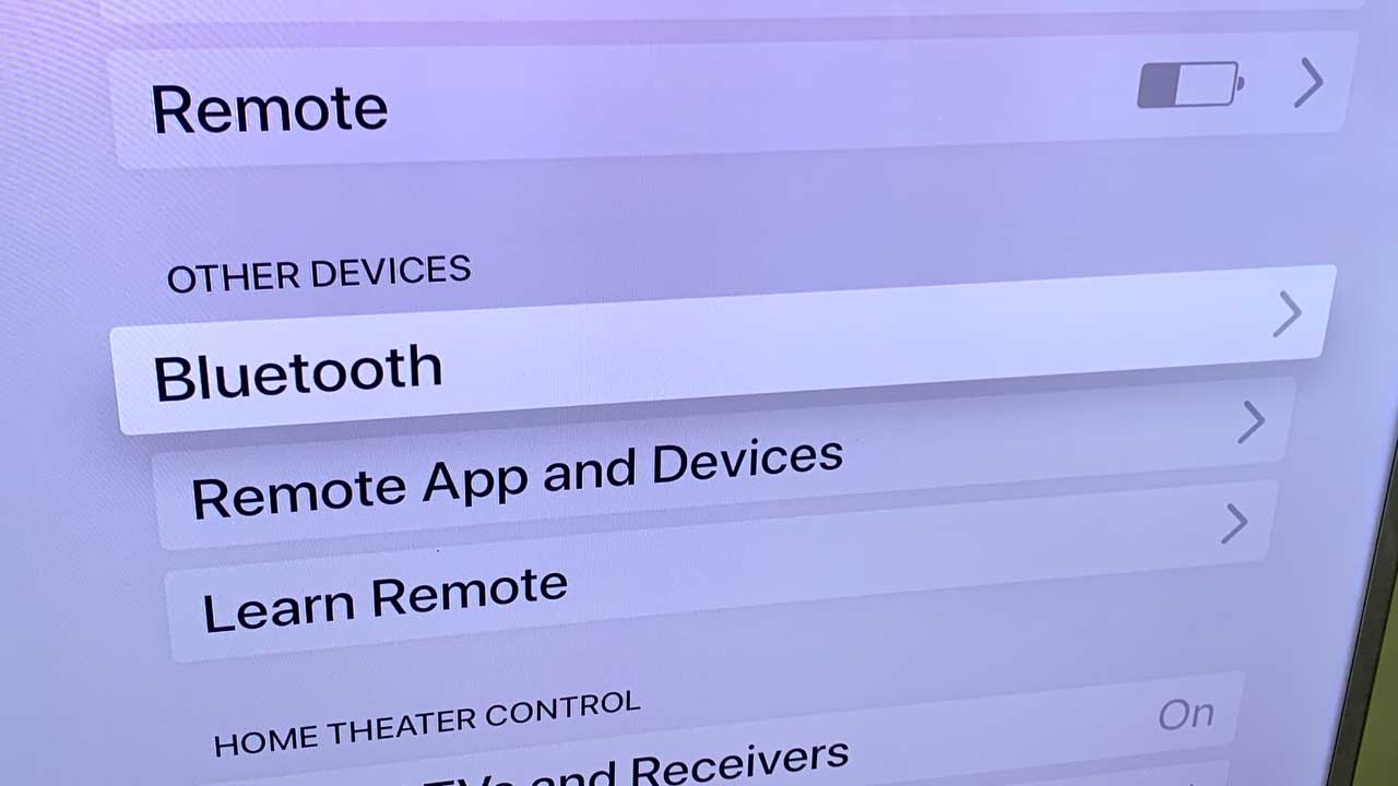 apple tv bluetooth