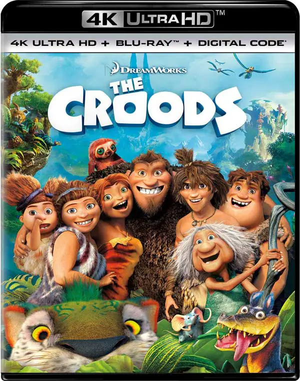 The Croods 4k Blu-ray