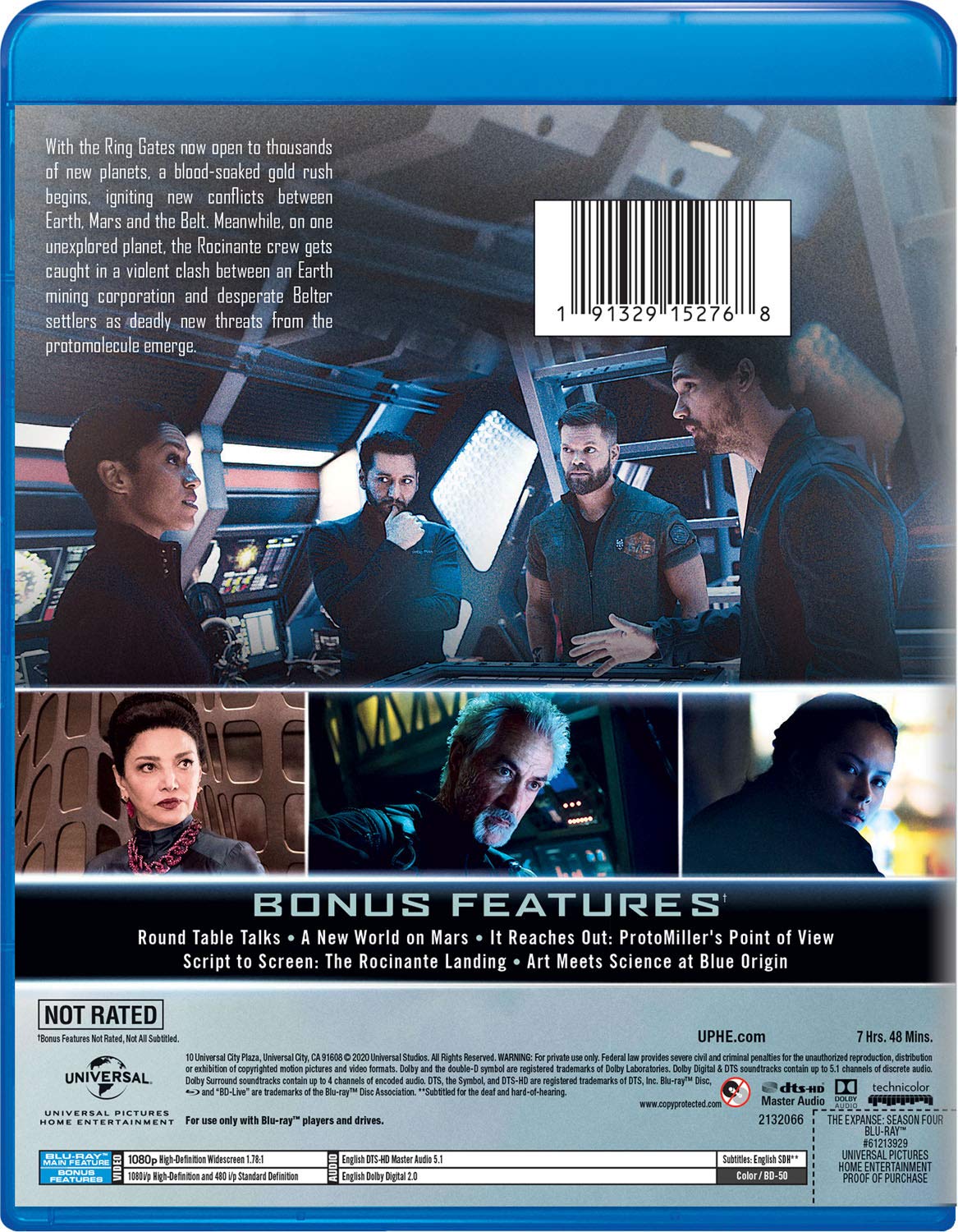 The Expanse- Season Four Blu-ray back