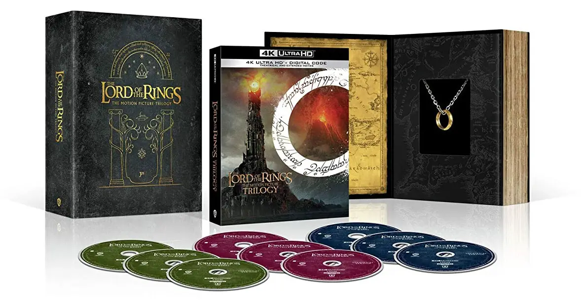 lord of the rings trilogy 4k blu ray