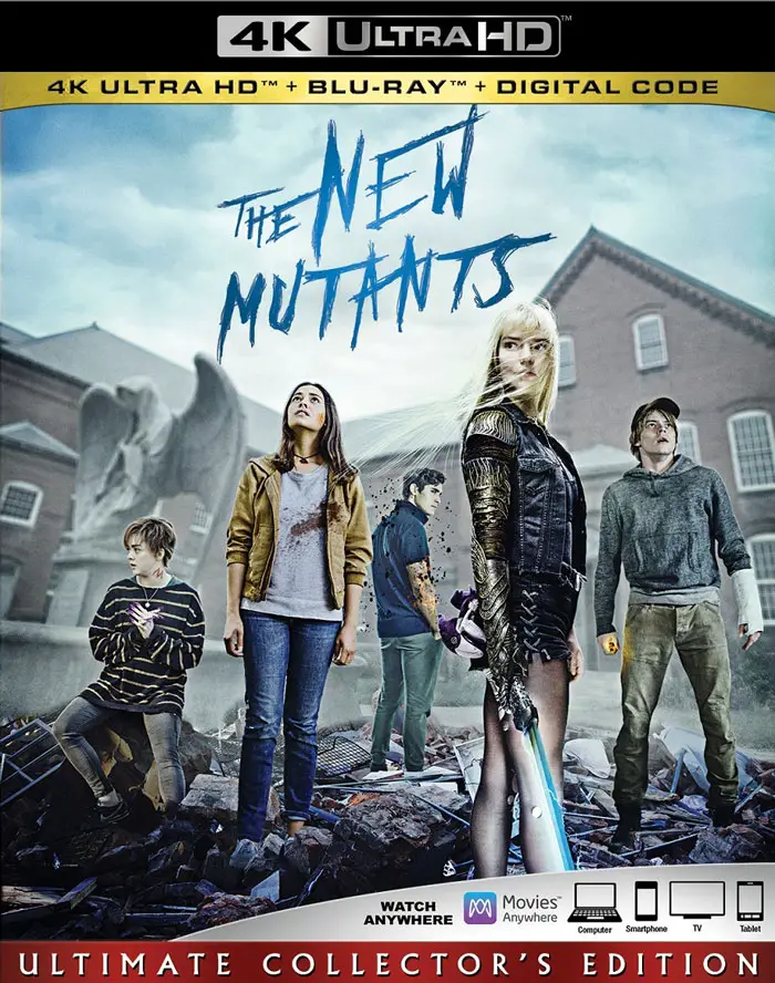 The New Mutants 4k Blu-ray