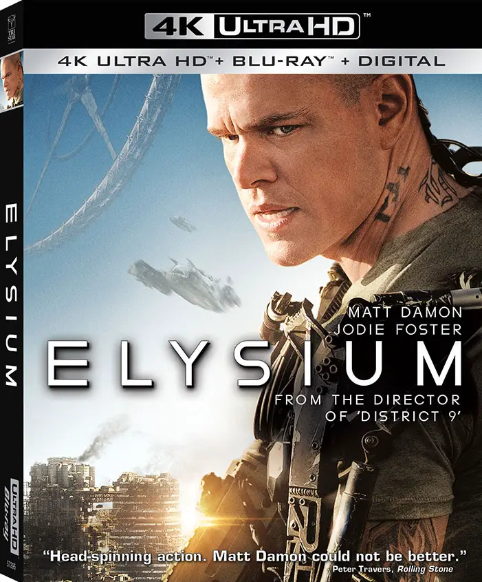 Elysium 4k Blu-ray