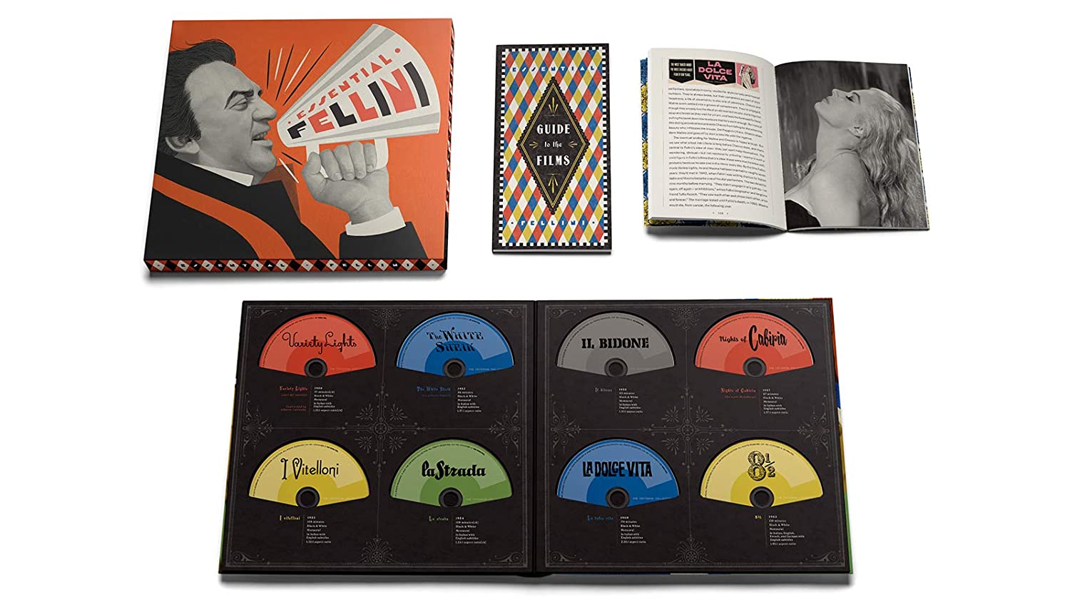 Essential Fellini Blu-ray open