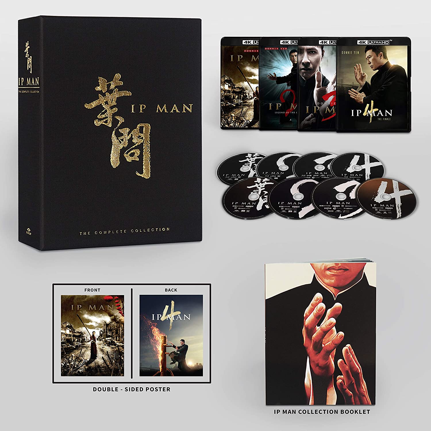 Ip Man The Complete Collection 4k Blu-ray open