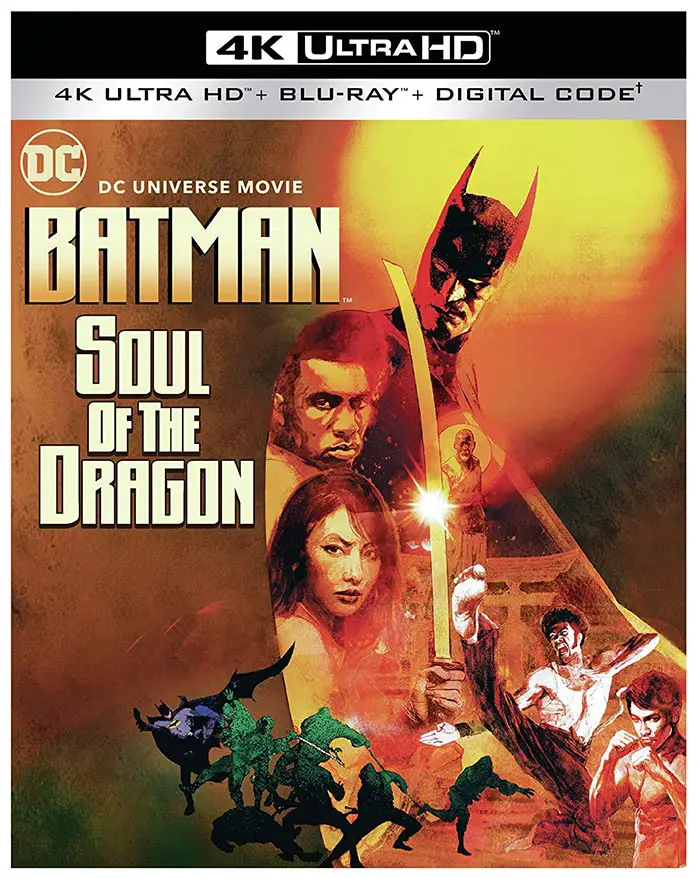 Batman- Soul of the Dragon 4k Blu-ray