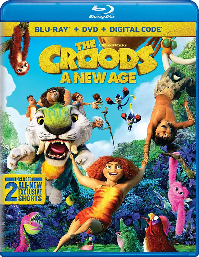 The Croods- A New Age 4k Blu-ray