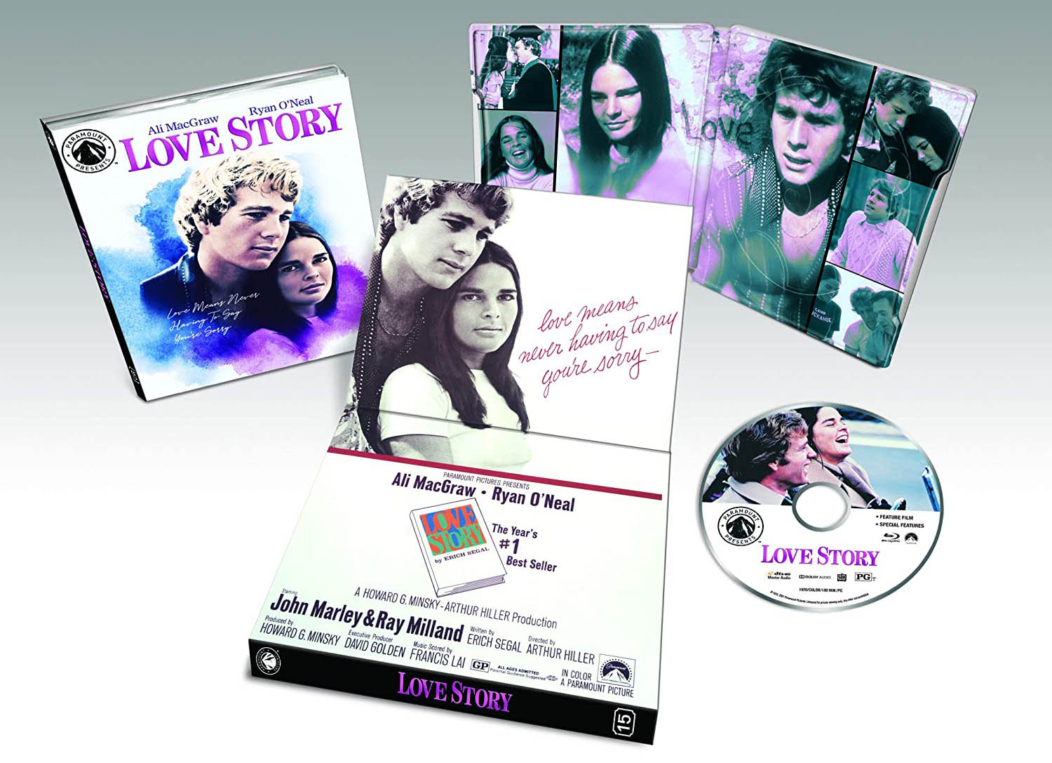 Love Story Blu-ray Paramout Presents 15