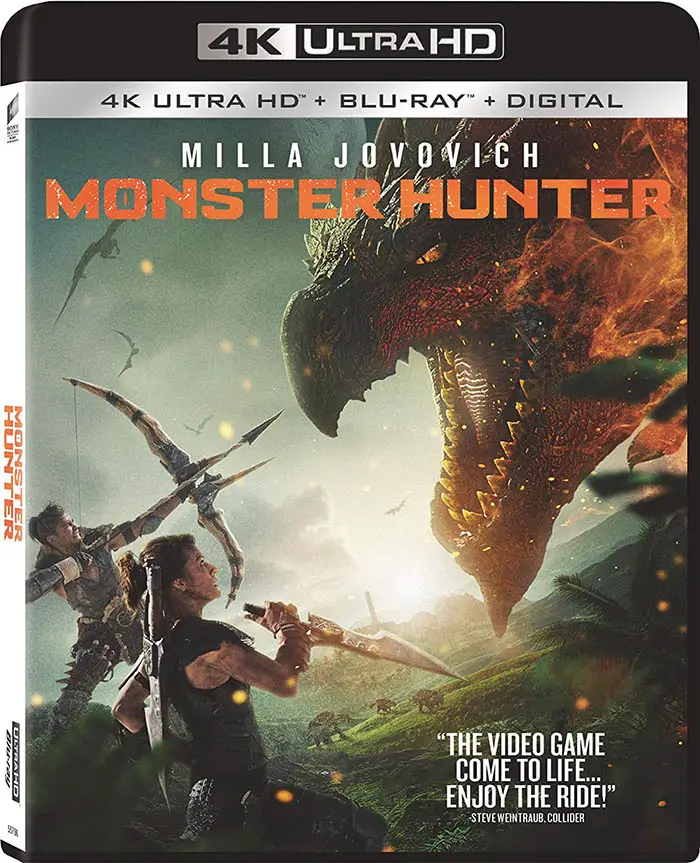 Monster Hunter Releasing To Blu Ray 4k Blu Ray Digital Dvd Hd Report