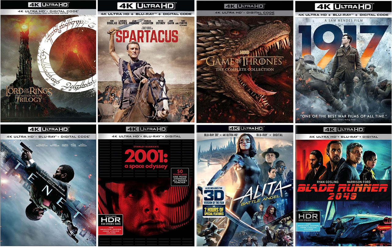 ultra hd blu ray movies