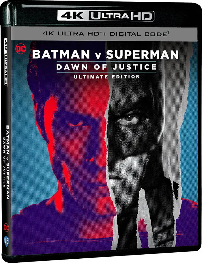 Batman v Superman Dawn of Justice Ultimate Edition 4k Blu-ray Region Free