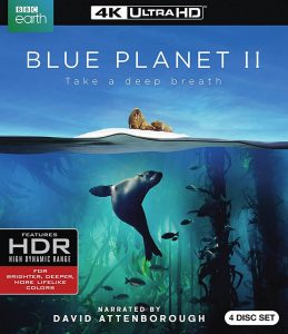 Blue Planet II 4k Blu-ray 4-Disc Set