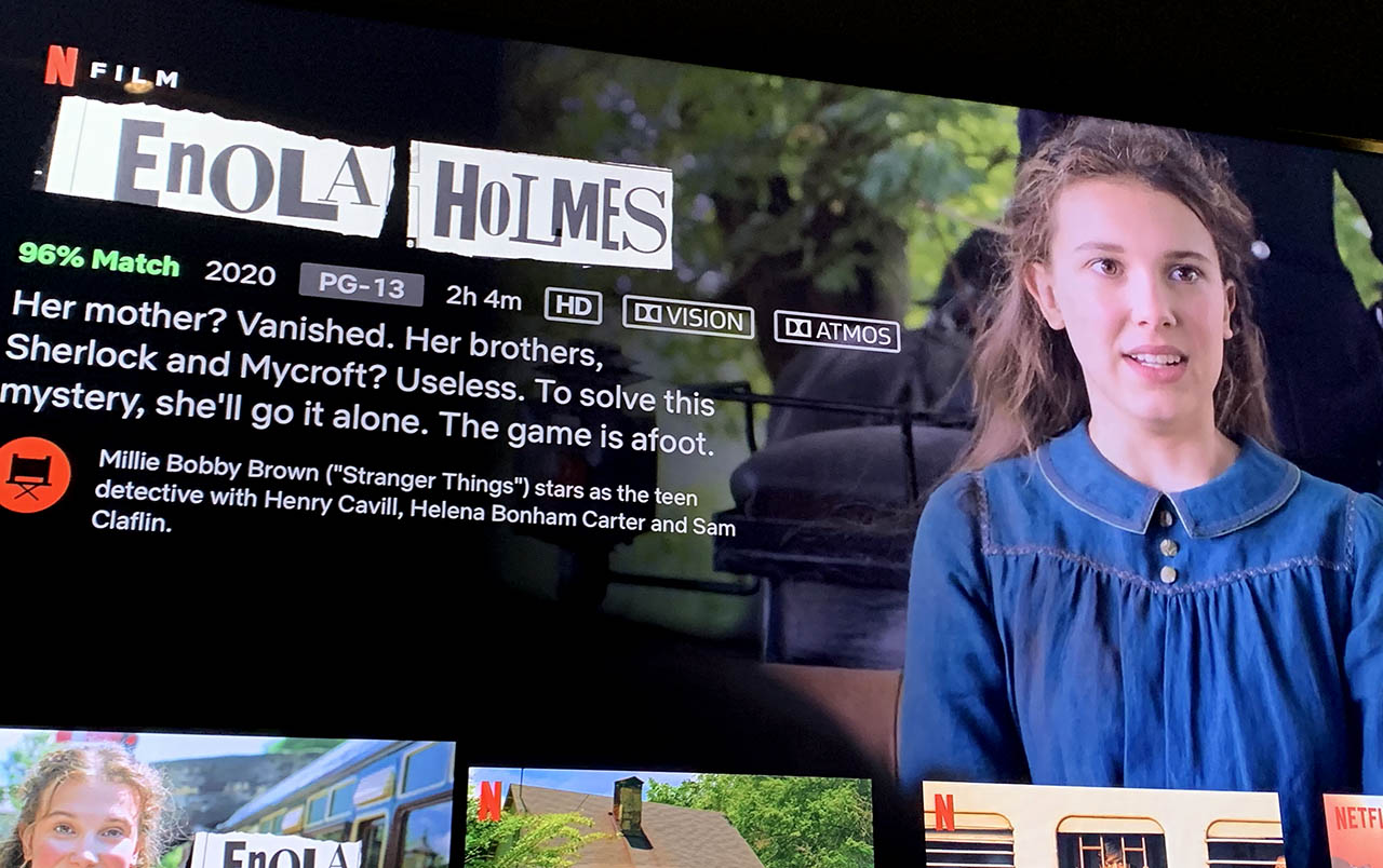 Enola Holmes Netflix HD DV Atmos