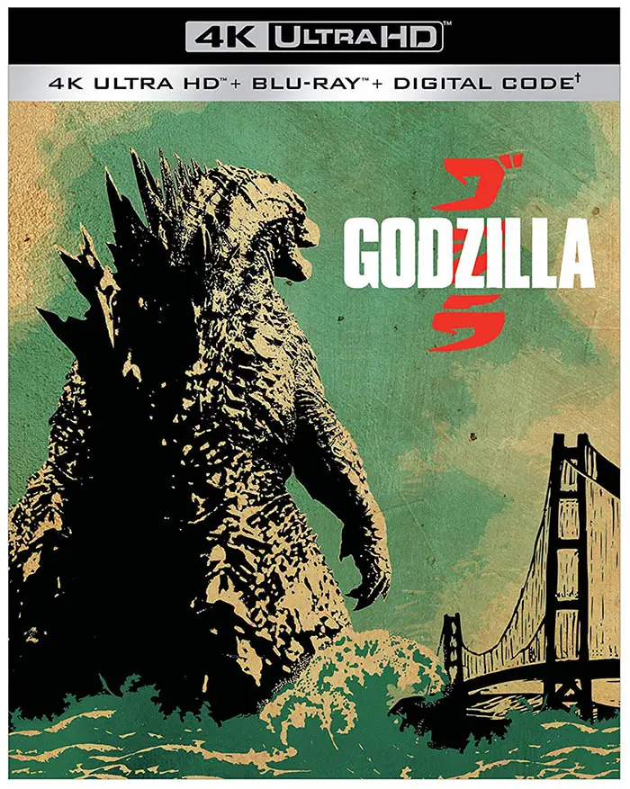 Godzilla 2014 4k Blu-ray