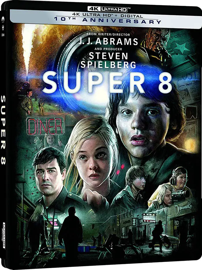 Super 8 4k Blu-ray 10th Anniversary Limited Edition Steelbook
