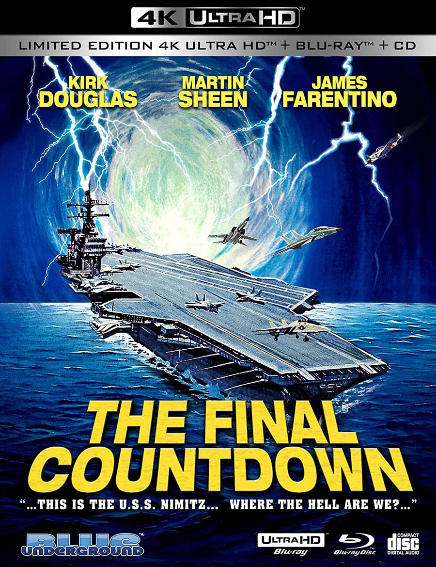 The Final Countdown 4k Blu-ray
