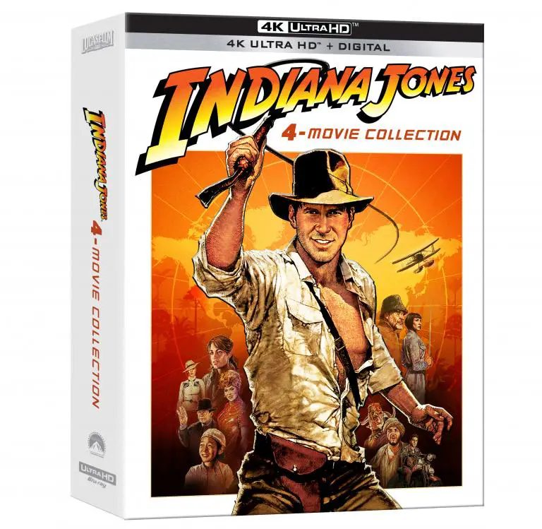 Indiana Jones 4-Movie Collection 4k Blu-ray