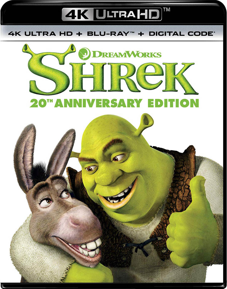 Shrek 4k Blu-ray 20th Anniversary