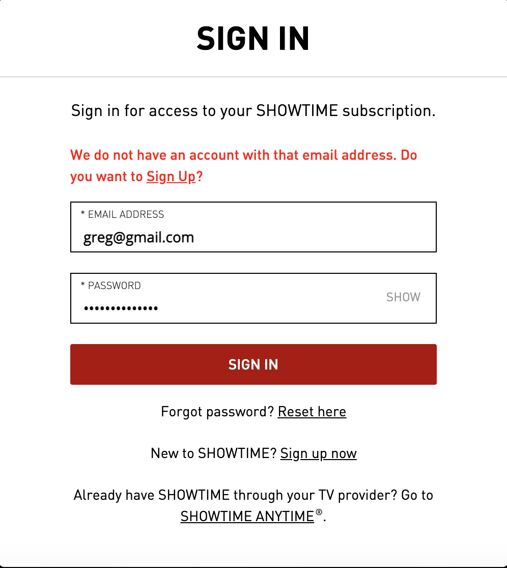 showtime-cant-log-in iphone