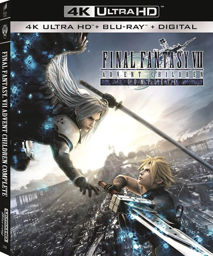 Final Fantasy VII- Advent Children 4k Blu-rayb