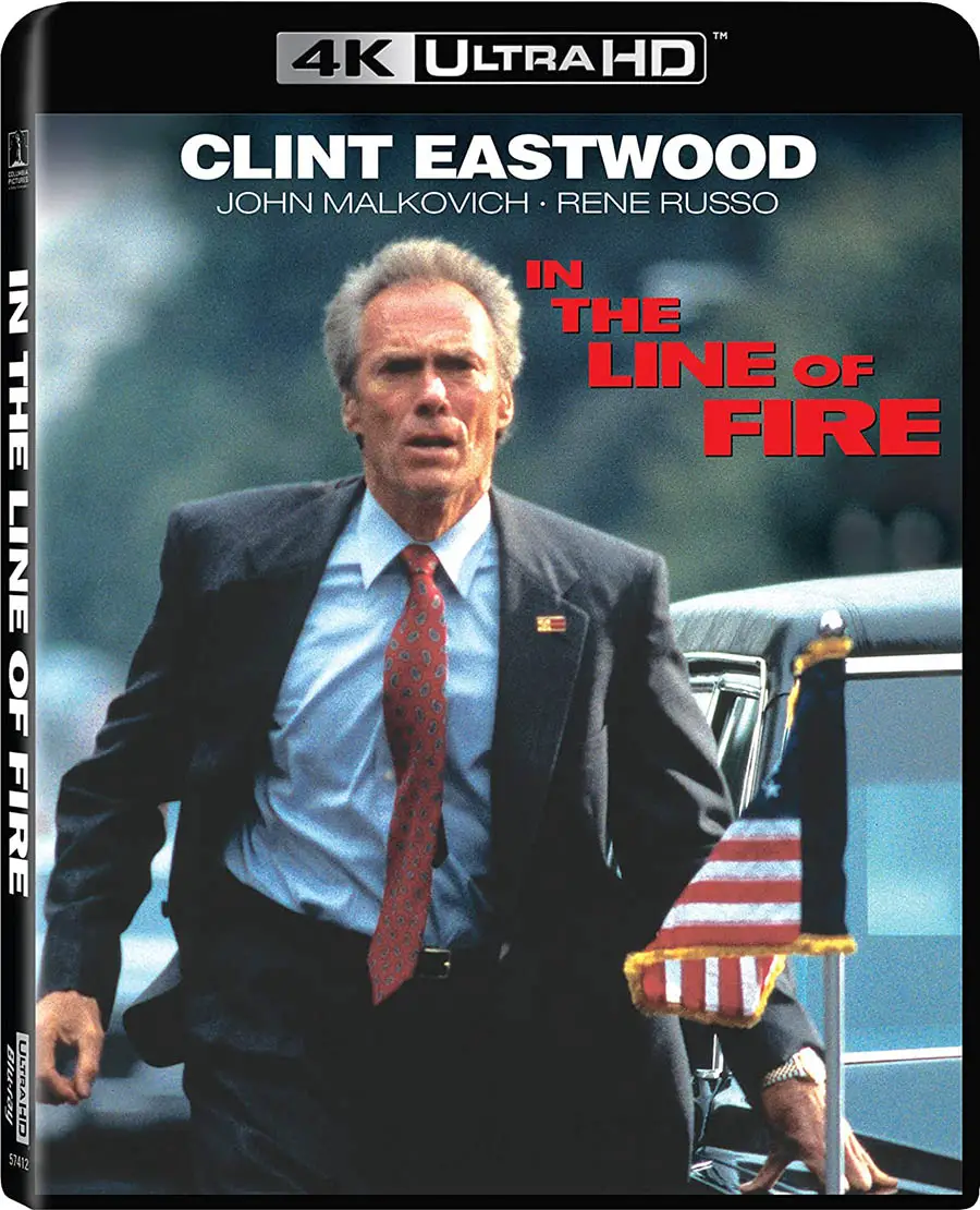 In The Line Of Fire 1993 Starring Clint Eastwood Releasing To 4k Blu Ray Hd Report