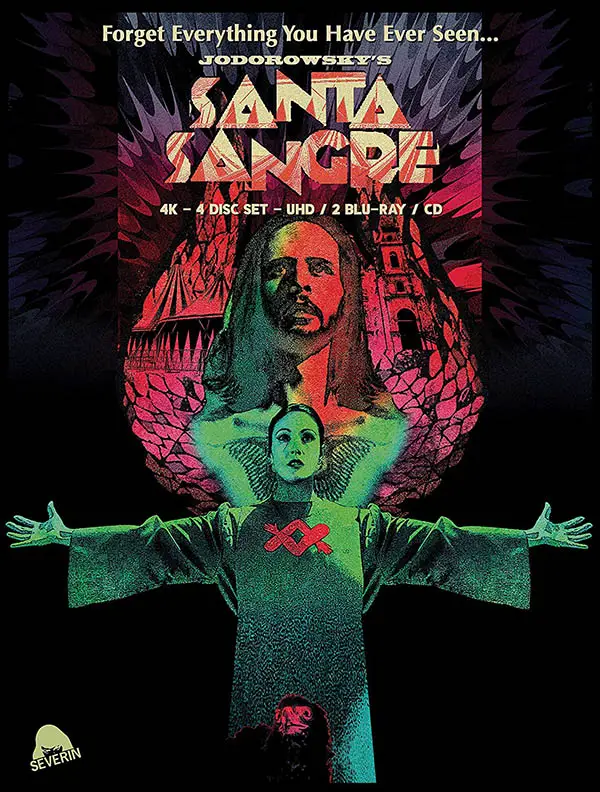 Santa Sangre 4k Blu-ray Collectors Edition