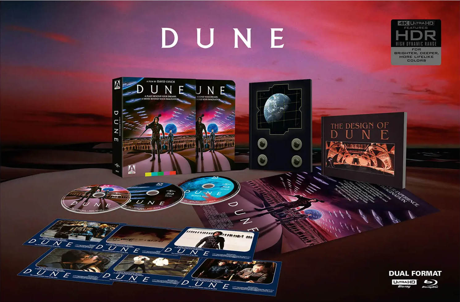 Dune - Limited Edition Deluxe 4K Ultra HD Steelbook w Blu-ray