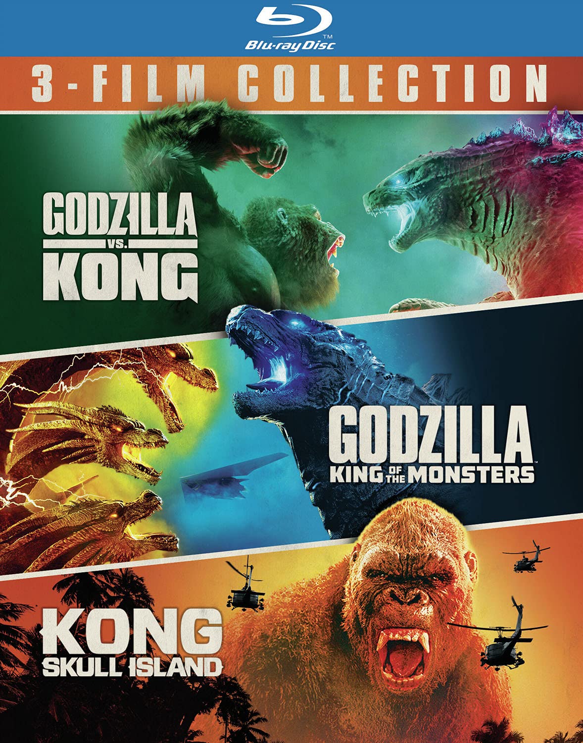 Godzilla vs. Kong 3-Movie Collection Blu-ray