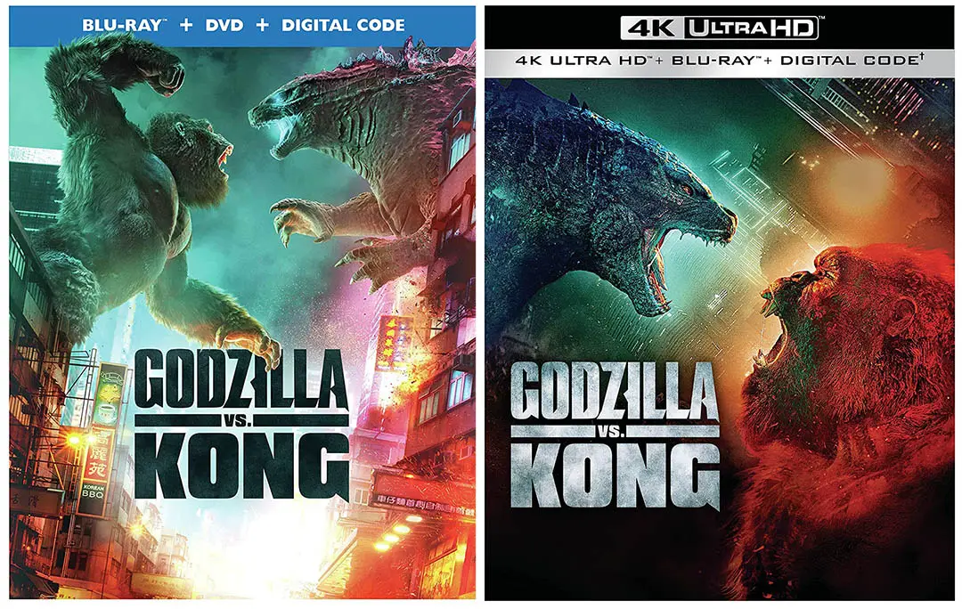 Godzilla Vs Kong 2021 Blu Ray3d4kdigital Release Date And Details Hd Report