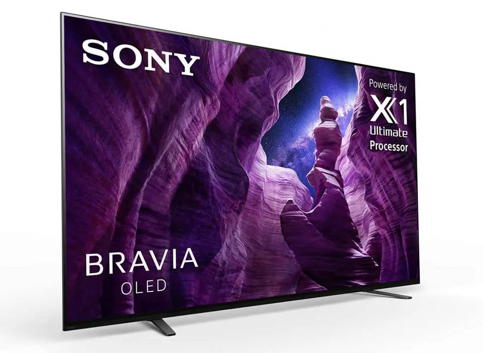 Sony A8H 55-inch TV- BRAVIA OLED 4K Ultra HD Smart TV angle