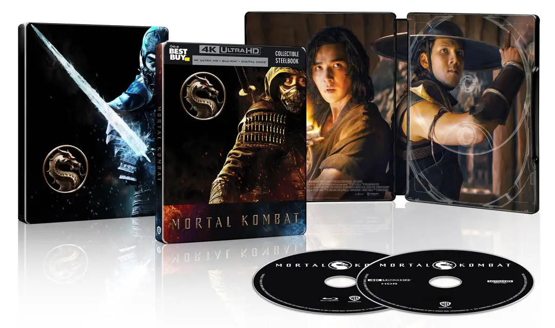 Mortal Kombat 4k Blu-ray SteelBook lrg