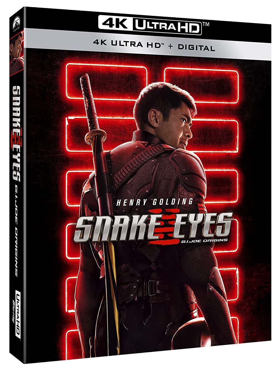 Snake Eyes- G.I. Joe Origins 4k Blu-ray