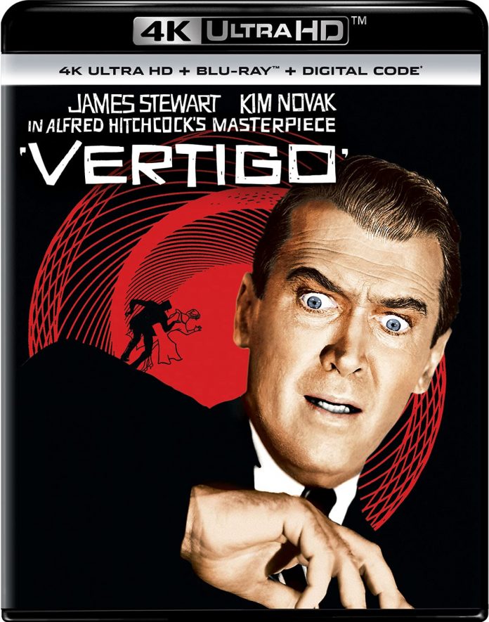 Vertigo (1958) Movie Poster – Alfred Hitchcock Thriller – 24x36 Reproduction