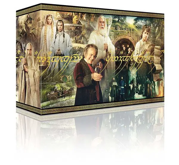Middle Earth 6-Film Ultimate Collector's Edition 4k Blu-ray box angle