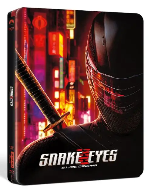 Snake Eyes 4k SteelBook