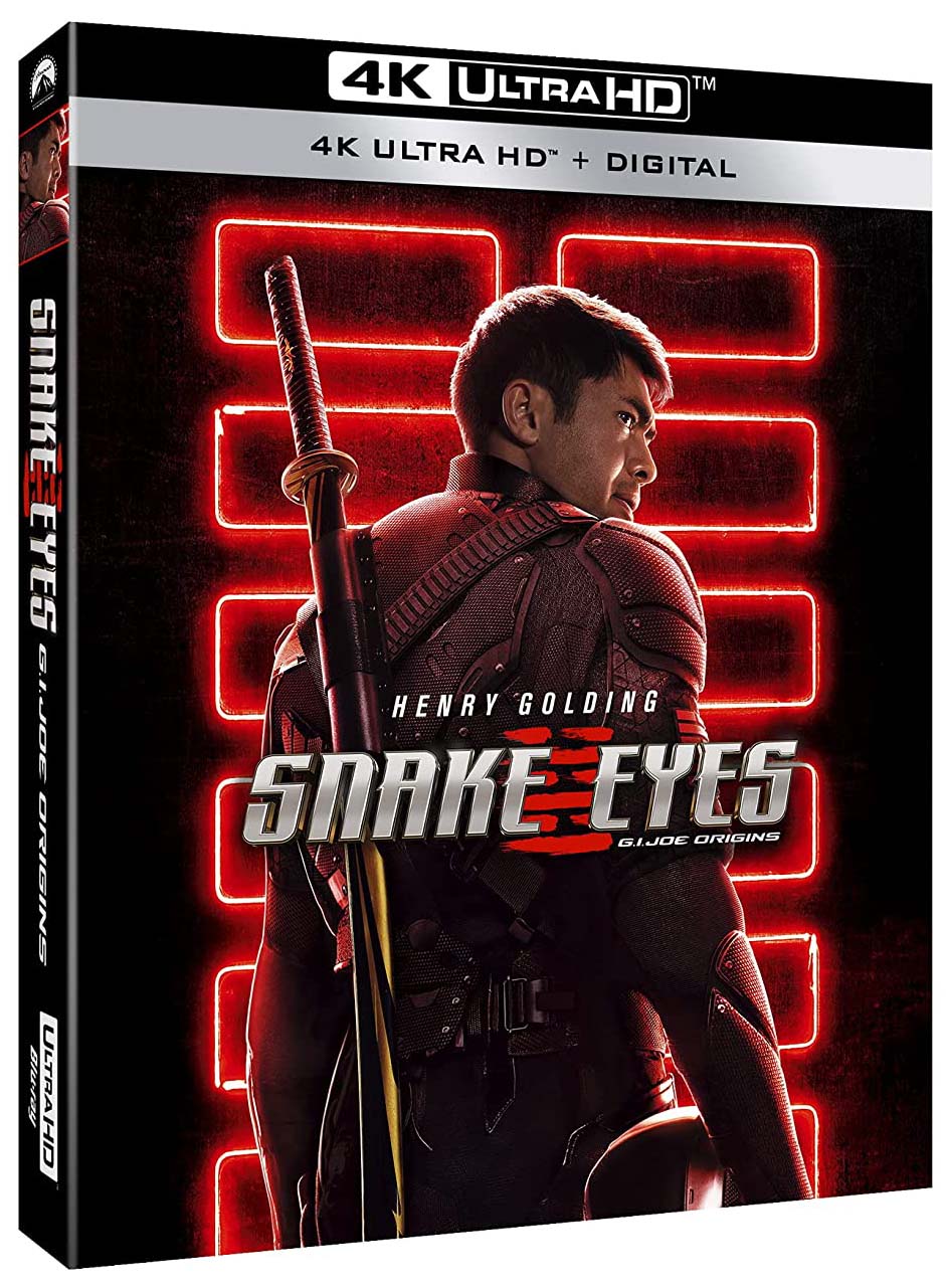 Snake Eyes GI Joe Origins 4k Blu-ray