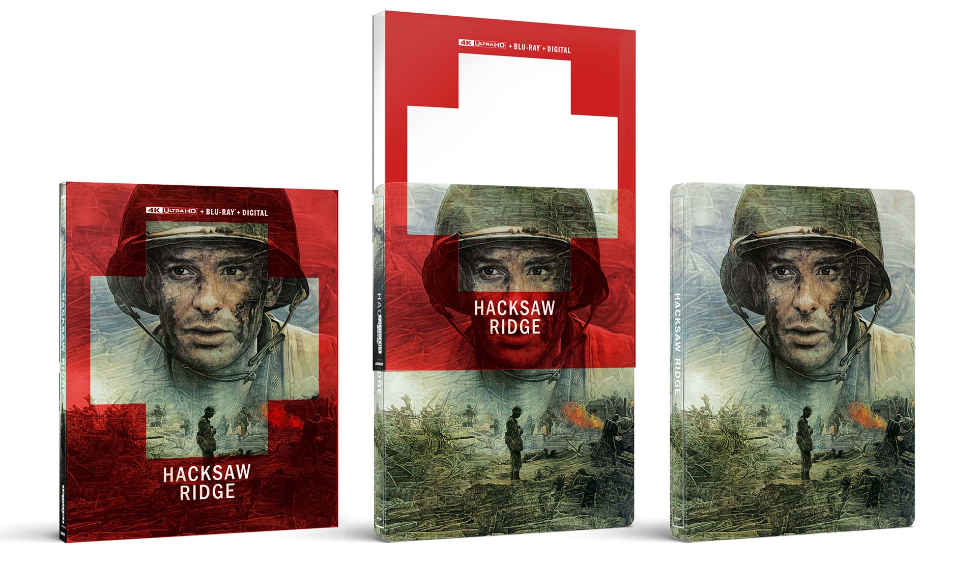 Hacksaw Ridge 4k SteelBook open 1920