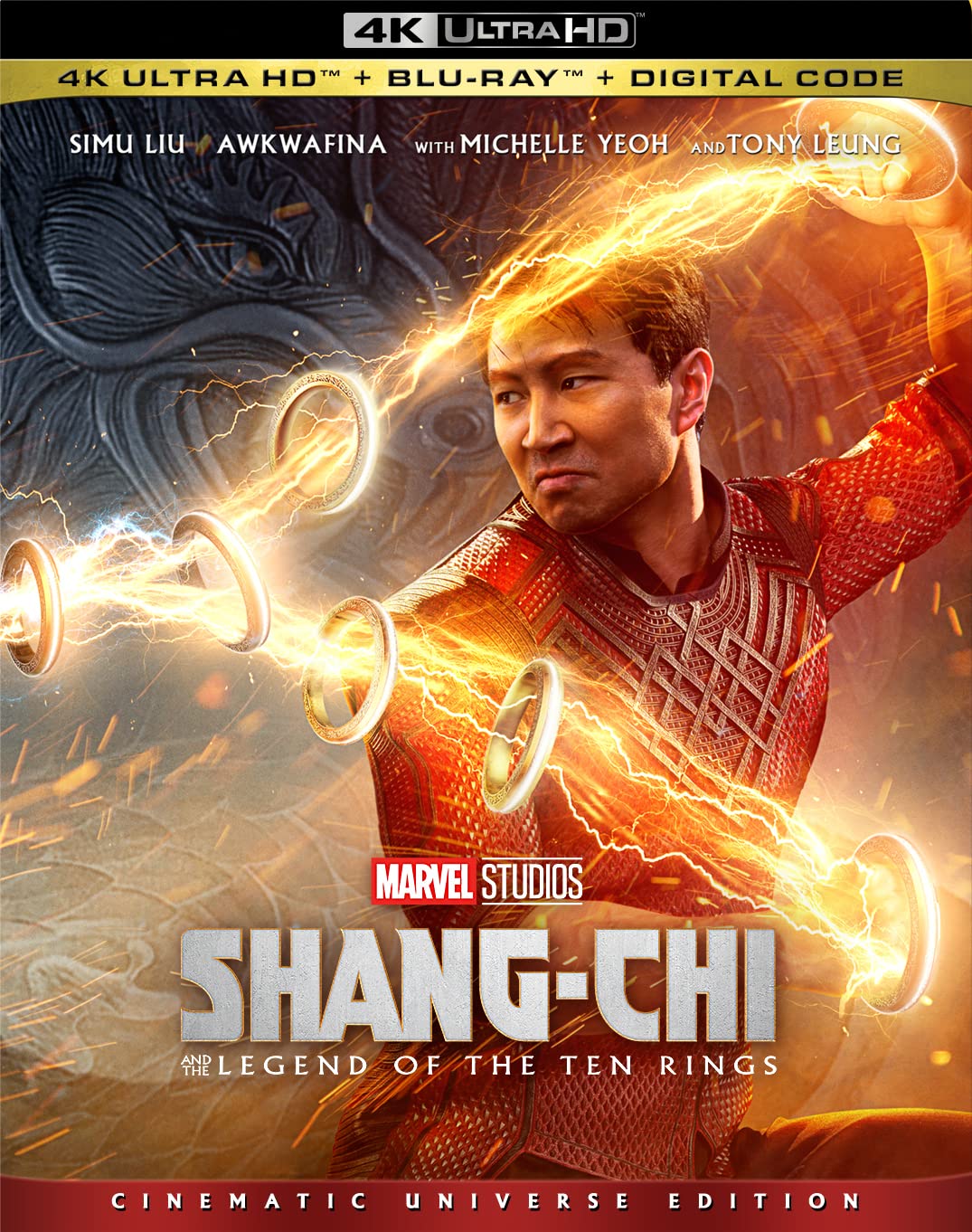 Shang-Chi and the Legend of the Ten Rings 4k Blu-ray