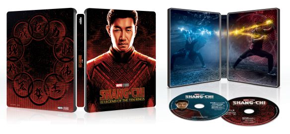 Shang-Chi and the Legend of the Ten Rings 4k SteelBook open
