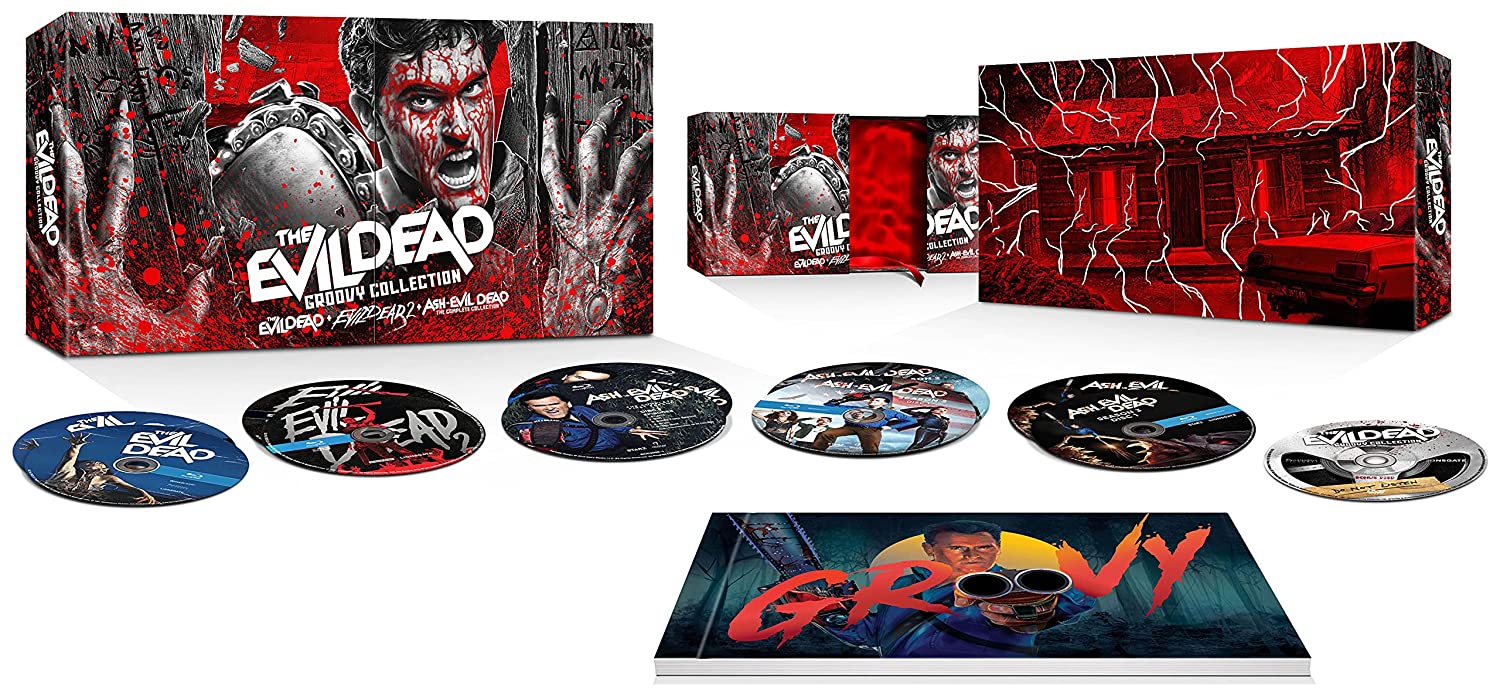 The Evil Dead- Groovy Collection 4K UHD Blu-ray open