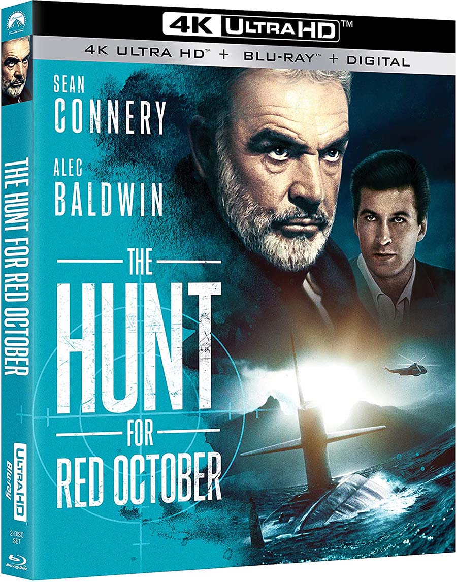 The Hunt For Red October 4k Blu-ray "plastic case edition"