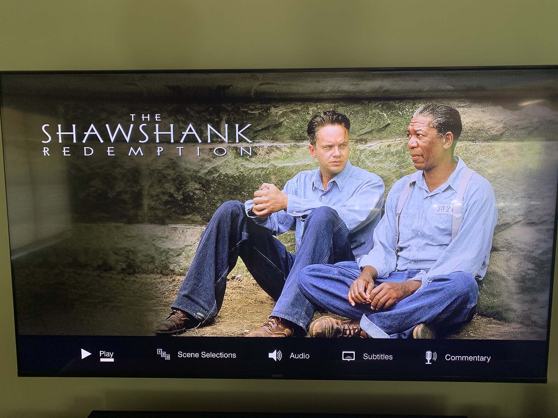 The Shawshank Redemption 4k Blu-ray home 1920px
